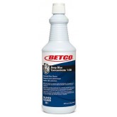 Betco 28112 Deep Blue Concentrate 1:20 Ammoniated Glass and Surface Cleaner - 32 Ounce